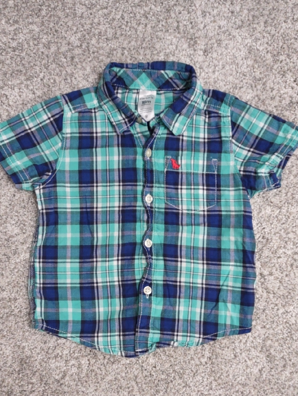 Carter's Button-down Plaid Shirt